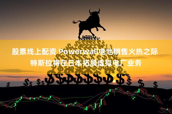 股票线上配资 Powerwall电池销售火热之际 特斯拉将在日本拓展虚拟电厂业务