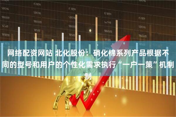 网络配资网站 北化股份：硝化棉系列产品根据不同的型号和用户的个性化需求执行“一户一策”机制