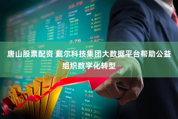 唐山股票配资 戴尔科技集团大数据平台帮助公益组织数字化转型